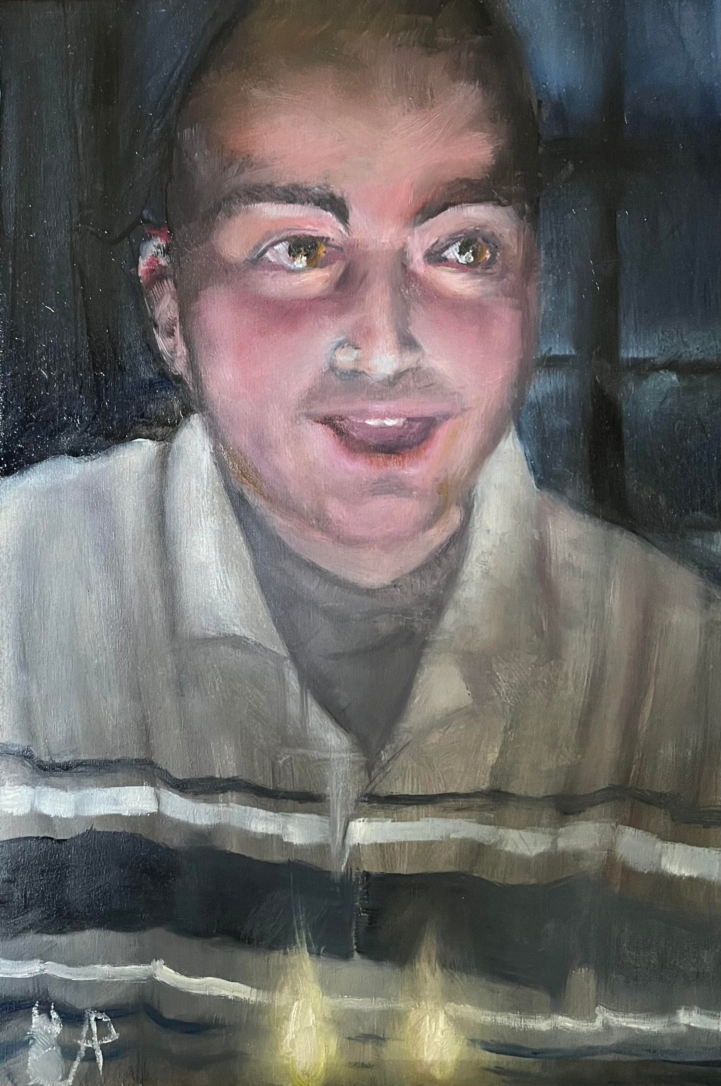 A Portrait with Unconvential Lighting