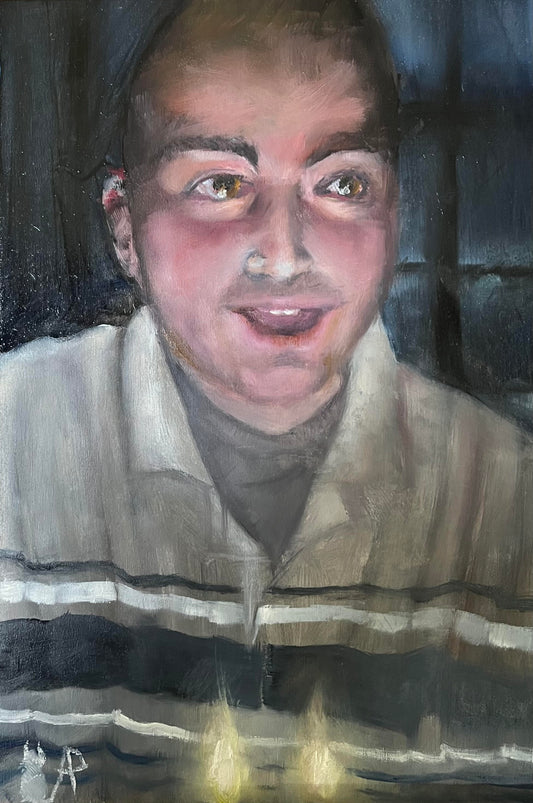 A Portrait with Unconvential Lighting